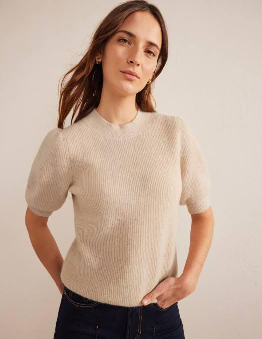 Boden vêtements corde femmes haut côtelé moelleux LB2X1741