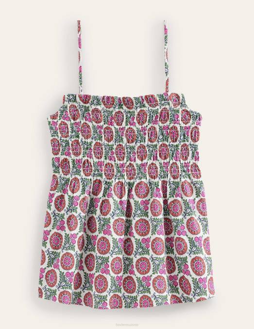 Boden vêtements gin fizz & brin de tournesol femmes caraco smocké LB2X96