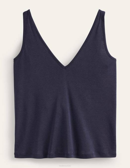 Boden vêtements marine femmes gilet doux au toucher LB2X2188
