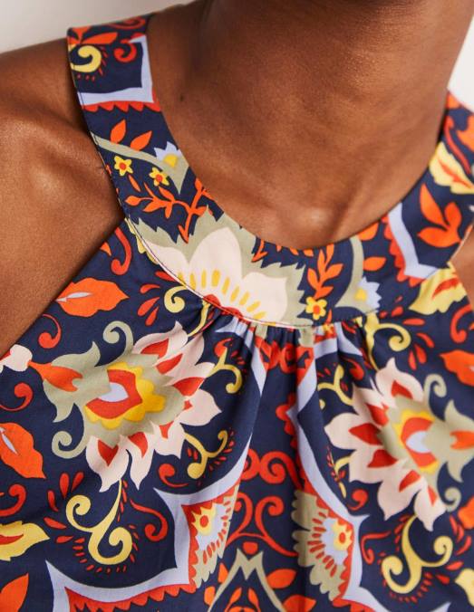 Boden vêtements marine française et bloomsbury femmes haut dos nu d'ensemble jessica LB2X1996