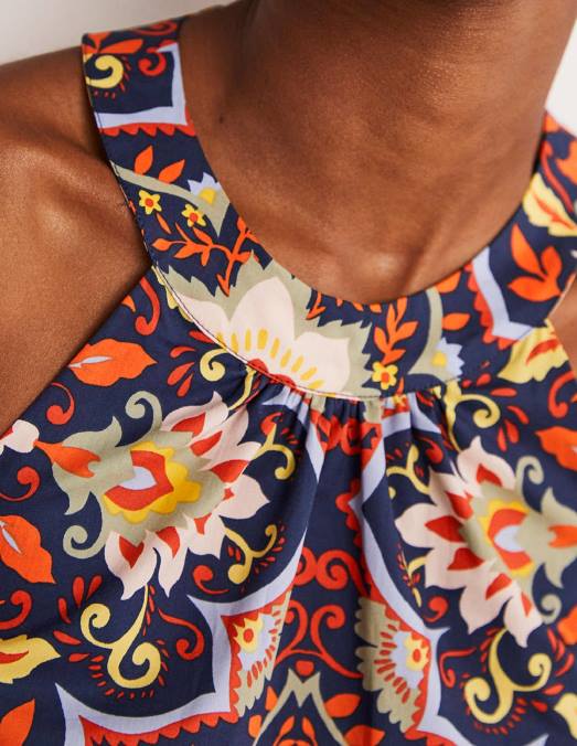 Boden vêtements marine française et bloomsbury femmes haut dos nu d'ensemble jessica LB2X1996