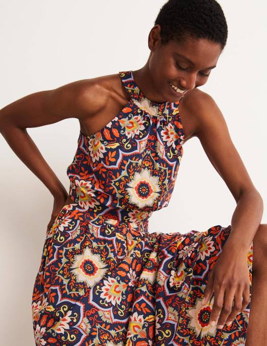 Boden vêtements marine française et bloomsbury femmes haut dos nu d'ensemble jessica LB2X1996