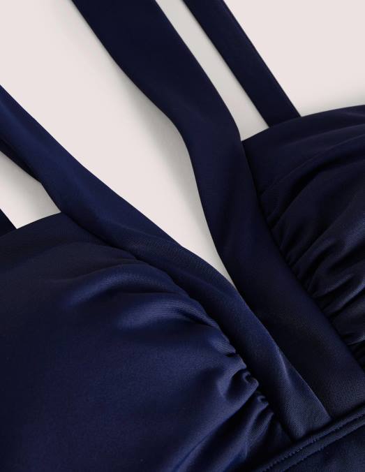 Boden vêtements marine française femmes haut tankini col v corsica LB2X2404