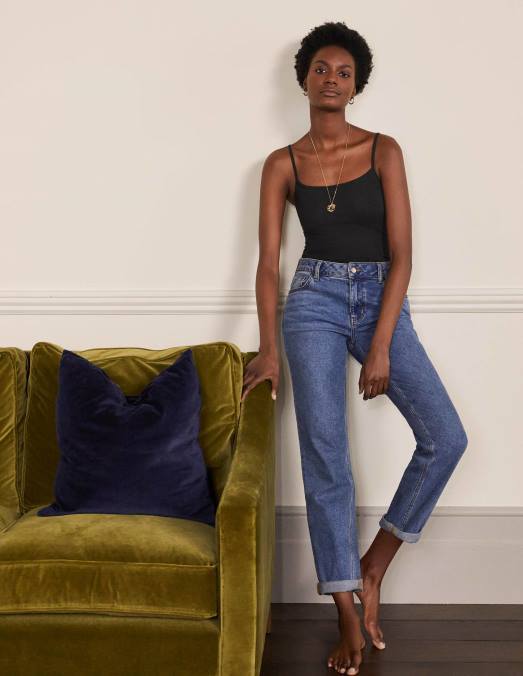 Boden vêtements noir femmes caraco uni LB2X203