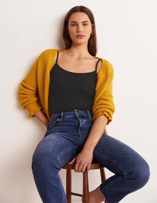 Boden vêtements noir femmes caraco uni LB2X203