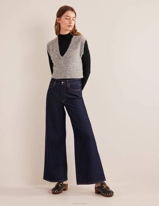 Boden vêtements noir femmes haut en jersey à col montant LB2X2438