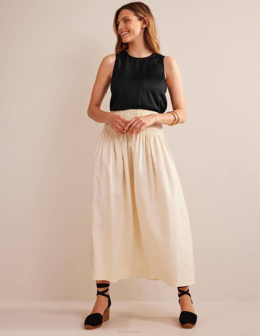 Boden vêtements noir femmes haut en soie mélangée LB2X1519