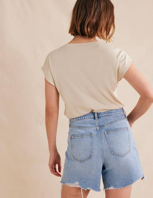 Boden vêtements orge perlée femmes haut sans manches doux au toucher LB2X1992