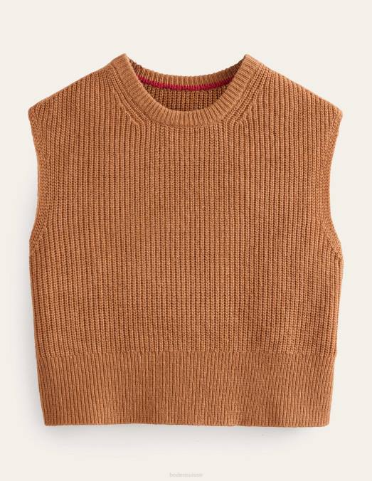 Boden vêtements ours en peluche femmes débardeur côtelé raccourci LB2X1646