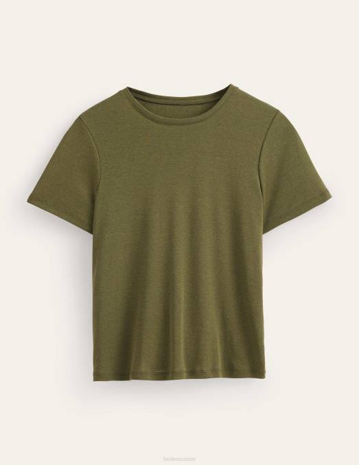 Boden vêtements épicéa femmes t-shirt doux au toucher LB2X2178