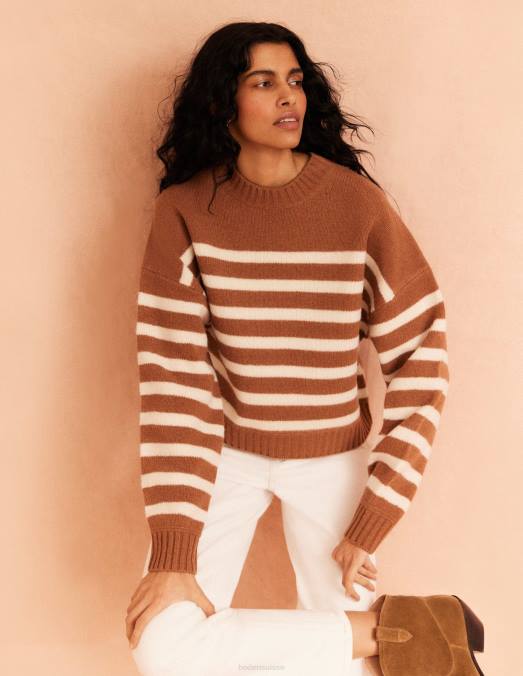 Boden vêtements blanc femmes jean fuselé taille haute des années 90 LB2X659