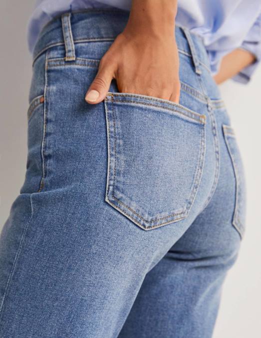 Boden vêtements lumière vintage femmes jean petite amie LB2X2386
