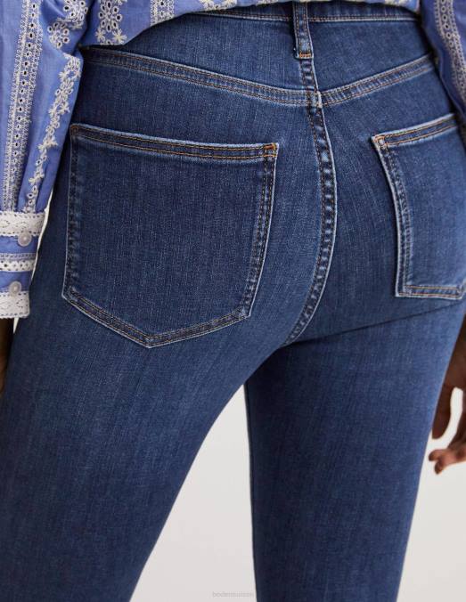 Boden vêtements mi millésime femmes jean skinny taille haute LB2X661