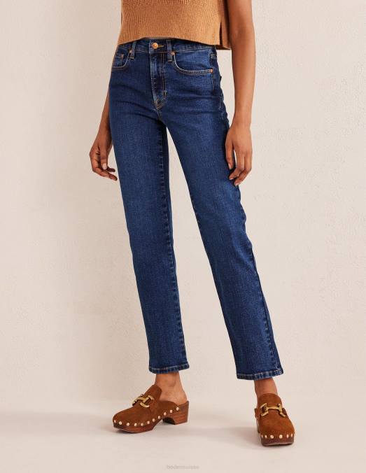 Boden vêtements mi millésime femmes jean slim taille mi-haute LB2X653