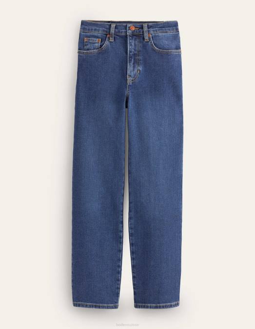 Boden vêtements mi millésime femmes jean slim taille mi-haute LB2X653