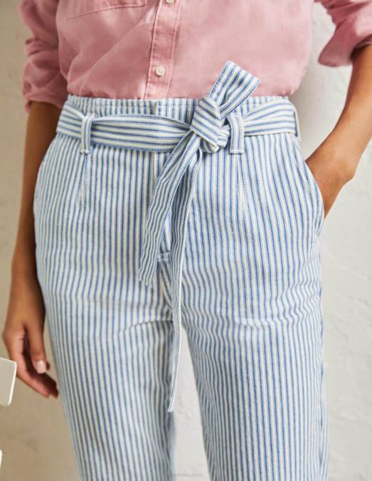 Boden vêtements tic-tac de l'océan atlantique femmes jean à nouer à la taille LB2X2470