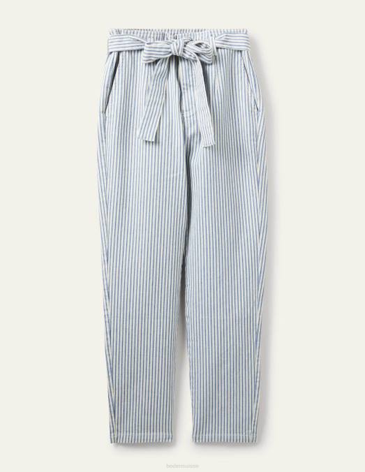 Boden vêtements tic-tac de l'océan atlantique femmes jean à nouer à la taille LB2X2470