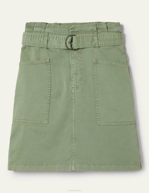 Boden vêtements aulne femmes jupe paperbag à nouer LB2X2593