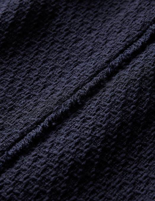 Boden vêtements marine femmes intérêt en tweed mini LB2X1985