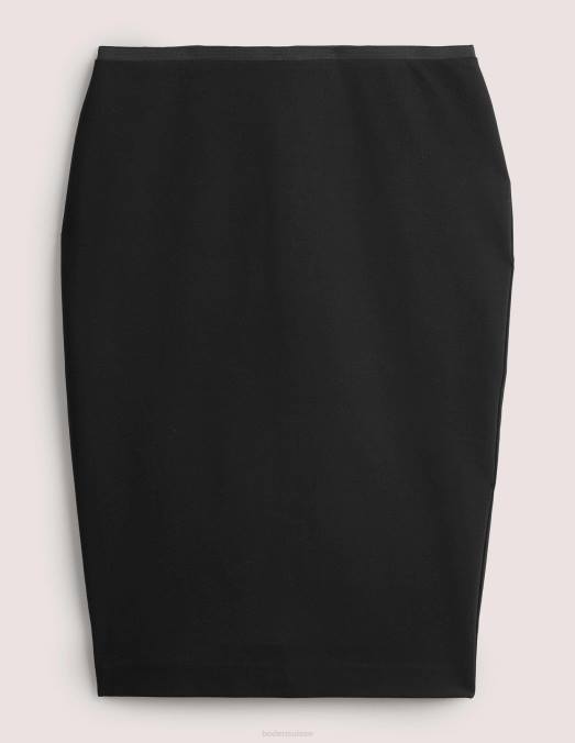 Boden vêtements noir femmes jupe en jersey stretch hampshire LB2X648