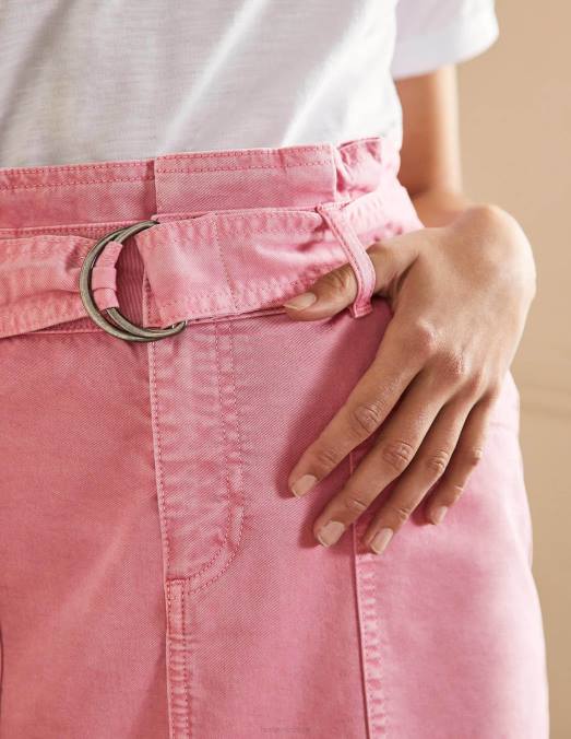 Boden vêtements smoothie aux cerises femmes jupe paperbag à nouer LB2X2413