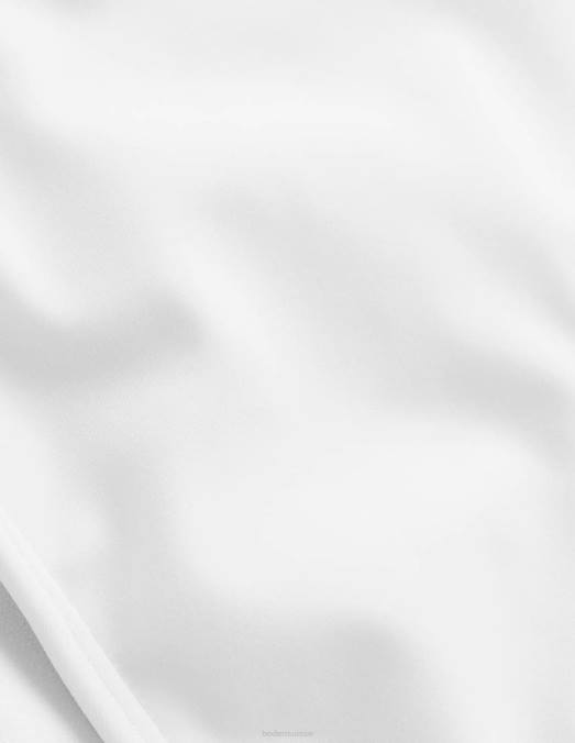 Boden vêtements blanc femmes bas de bikini classique LB2X2447