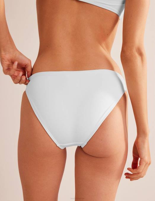 Boden vêtements blanc femmes bas de bikini classique LB2X2447