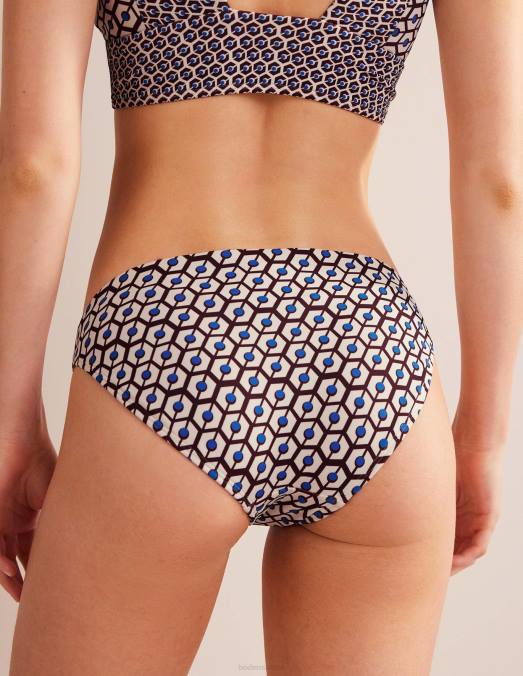 Boden vêtements bordeaux foncé & rêverie femmes bas de bikini LB2X252