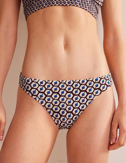 Boden vêtements bordeaux foncé & rêverie femmes bas de bikini LB2X252