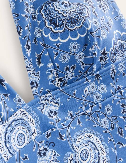 Boden vêtements bosquet d'azur et de gardénia femmes maillot de bain dos nu Ithaca LB2X216