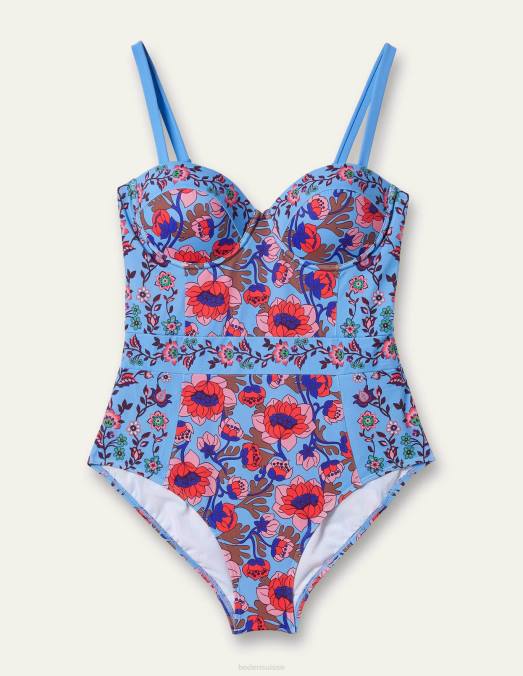 Boden vêtements bourgeon multi horizon & terrasse femmes maillot de bain taille bonnet Portofino LB2X2064