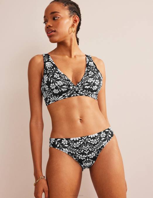 Boden vêtements brin de néron et gardénia femmes bas de bikini LB2X1722