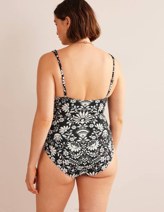 Boden vêtements brin de néron et gardénia femmes maillot de bain classique twist LB2X1347