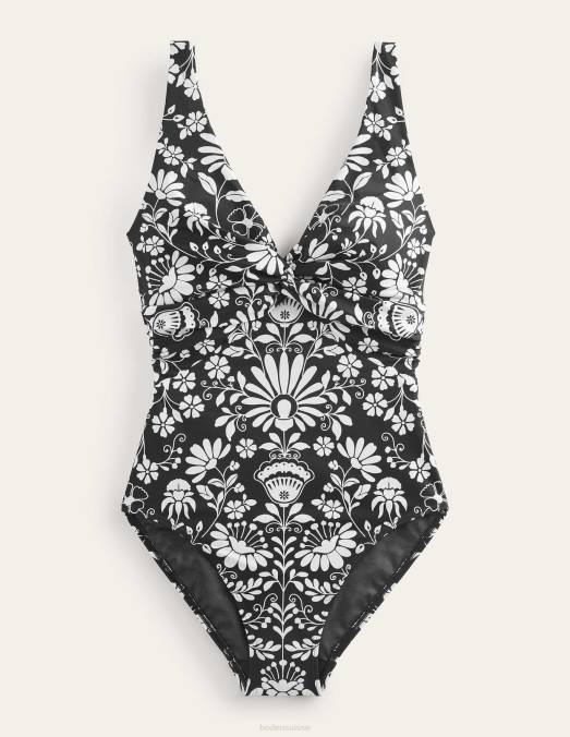 Boden vêtements brin de néron et gardénia femmes maillot de bain classique twist LB2X1347