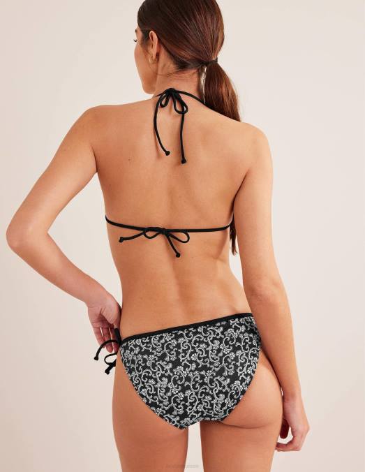 Boden vêtements brin de nero et de tourbillon femmes haut de bikini à ficelle LB2X1713