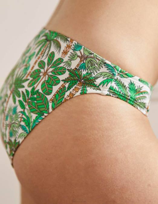 Boden vêtements forêt d'ivoire et de palmiers femmes bas de bikini classique LB2X2459