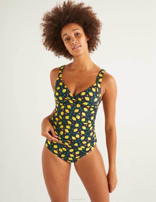 Boden vêtements fruits marine et citron femmes bas de bikini LB2X2045