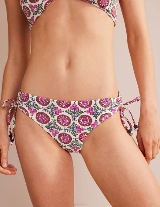 Boden vêtements gin fizz & brin de tournesol femmes bas de bikini froncé LB2X254