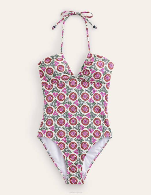 Boden vêtements gin fizz & brin de tournesol femmes maillot de bain bandeau dos nu LB2X211