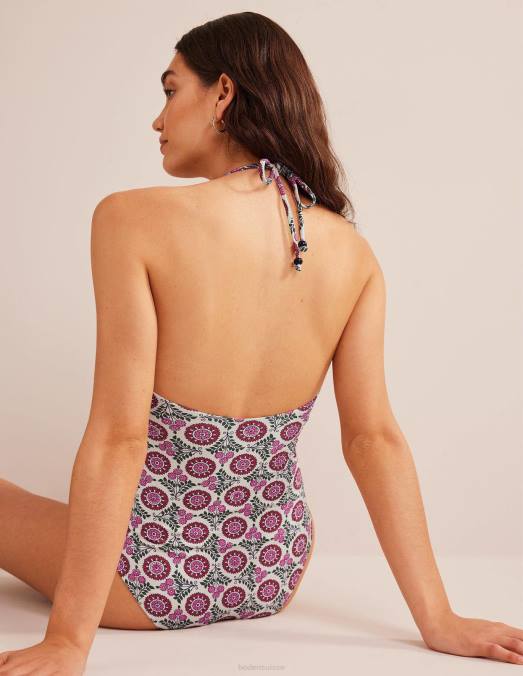 Boden vêtements gin fizz & brin de tournesol femmes maillot de bain bandeau dos nu LB2X211