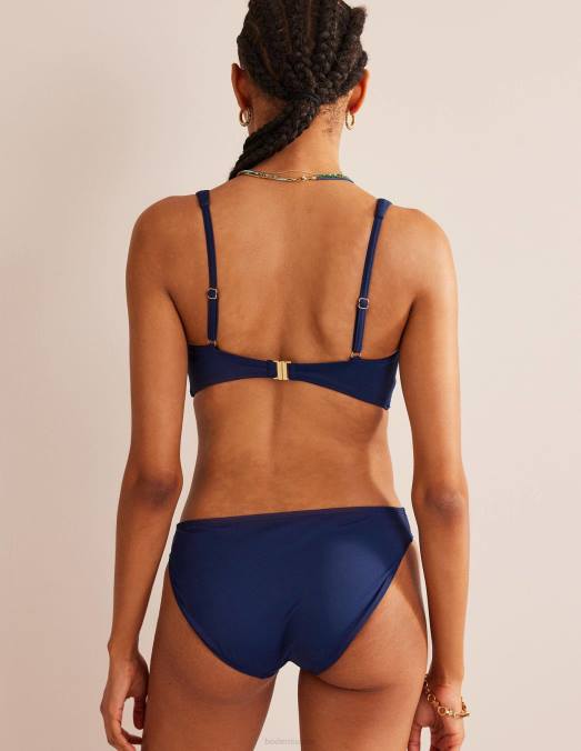 Boden vêtements marine française femmes haut de bikini classique torsadé LB2X278