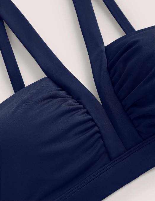 Boden vêtements marine française femmes haut de bikini col v corsica LB2X2409