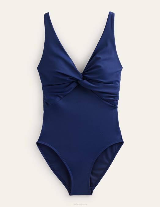 Boden vêtements marine française femmes maillot de bain classique twist LB2X235