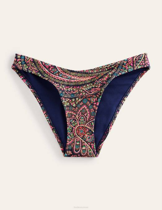 Boden vêtements marine légère et palais femmes bas de bikini à haut incurvé LB2X259