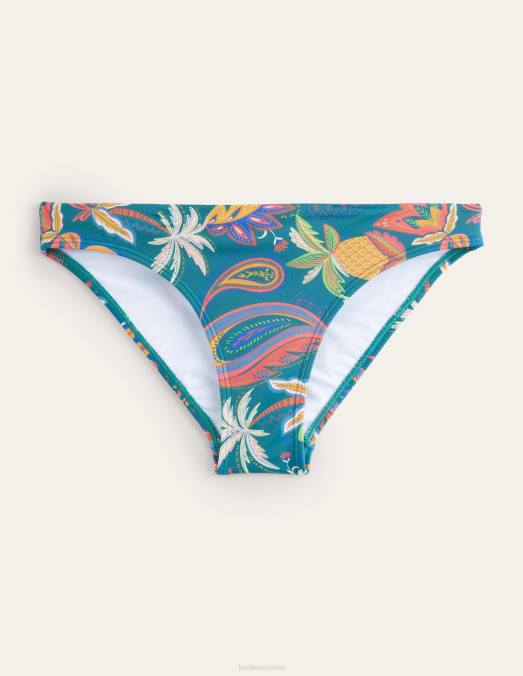 Boden vêtements émeraude et cachemire paradis femmes bas de bikini classique LB2X2212