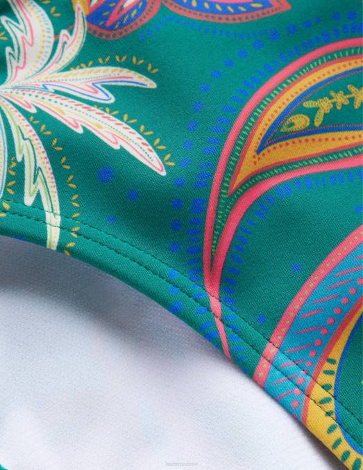 Boden vêtements émeraude et cachemire paradis femmes bas de bikini classique LB2X2212