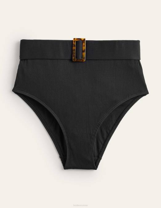 Boden vêtements noir femmes bas de bikini à boucles en résine LB2X2462