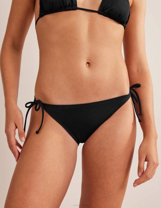 Boden vêtements noir femmes bas de bikini à ficelle LB2X293
