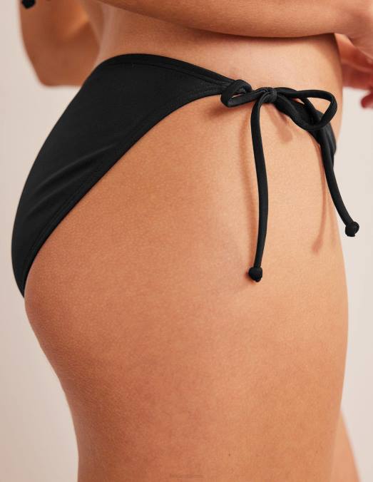 Boden vêtements noir femmes bas de bikini à ficelle LB2X293
