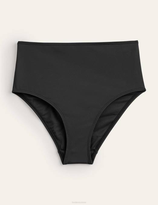 Boden vêtements noir femmes bas de bikini taille haute LB2X270